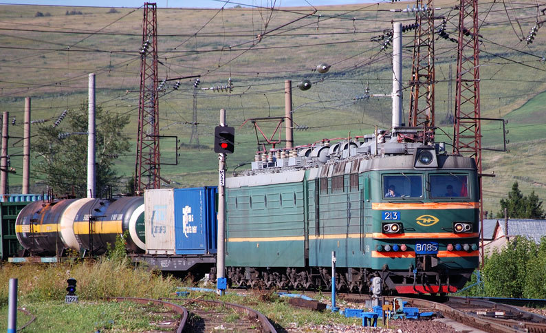 Электровоз ВЛ85-213, Красноярск