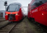 Электропоезд ЭШ2-001 Аэроэкспресс, Белорусский вокзал