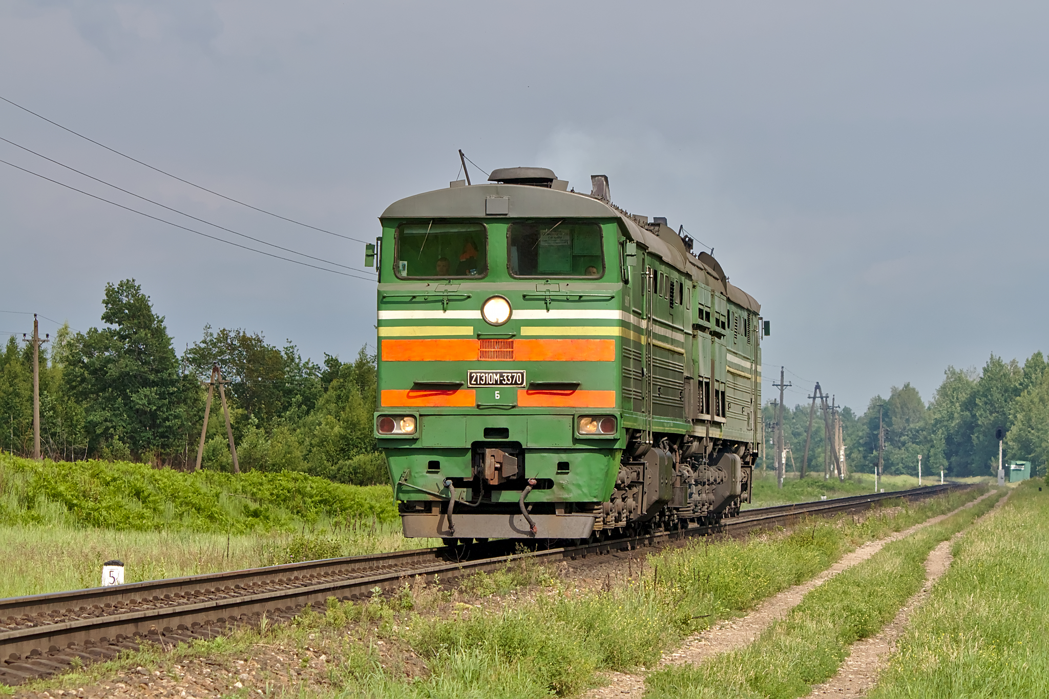 Тепловоз 2ТЭ10М-3370