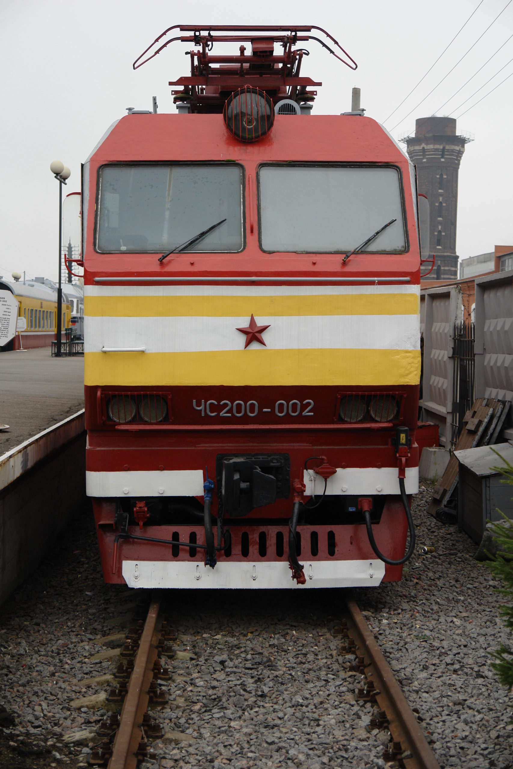 Электровоз ЧС200-002, опытный скоростной локомотив Škoda