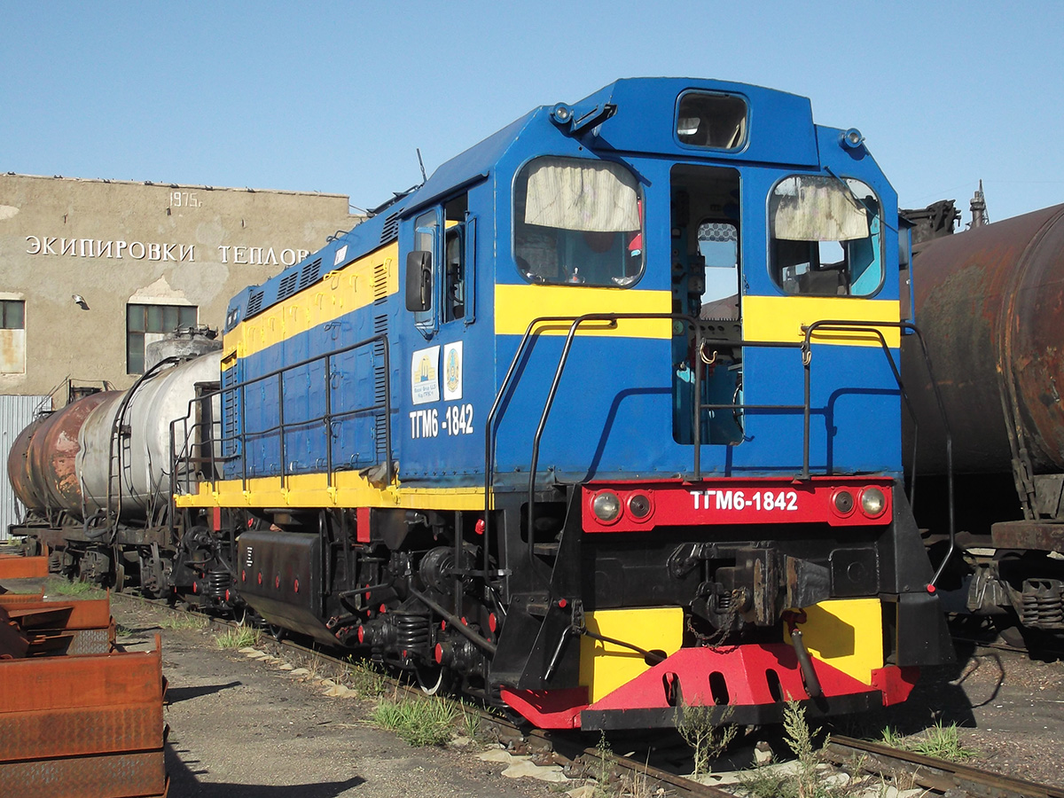 Тепловоз ТГМ6А маневровый